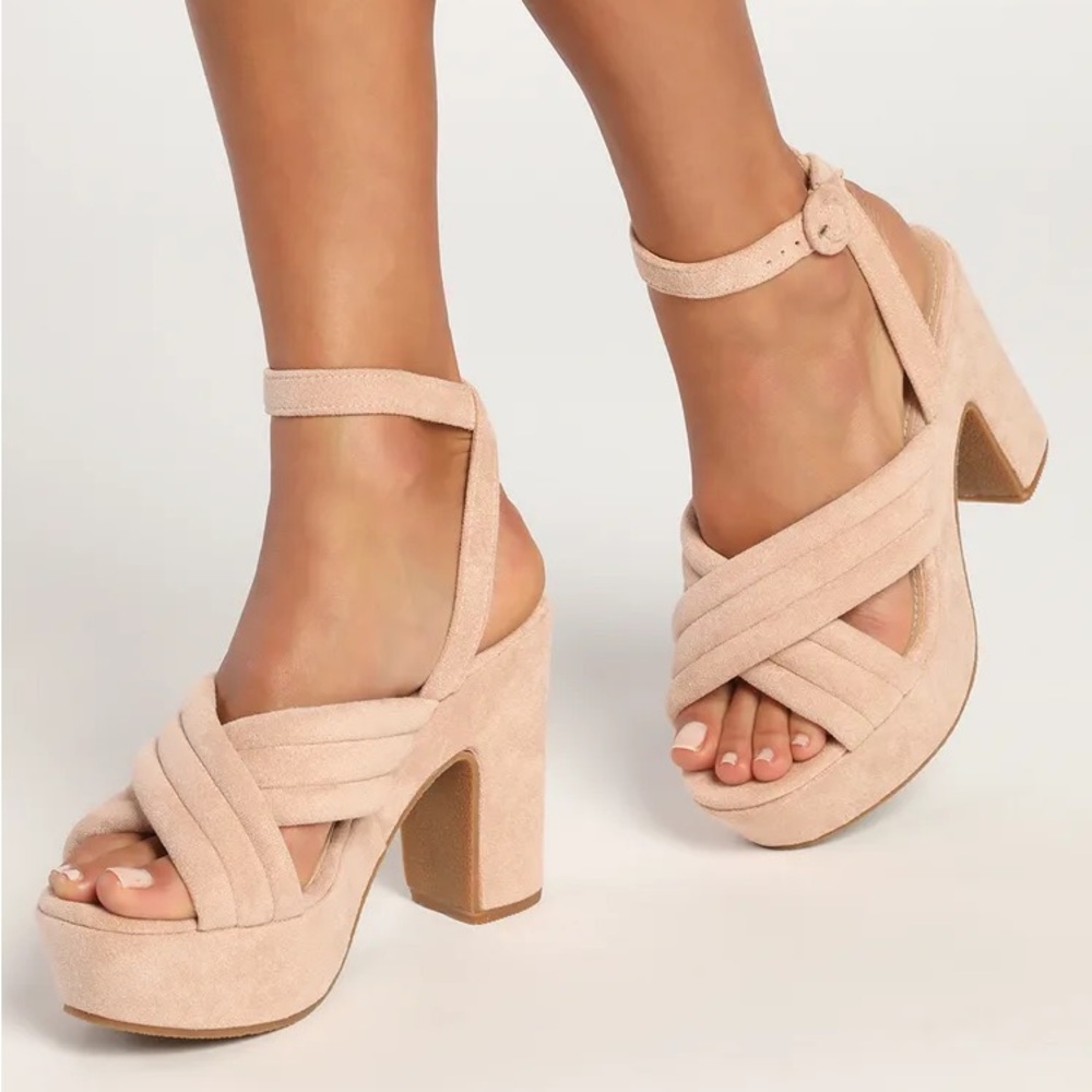 Lulus Nokunu Platform Sandals